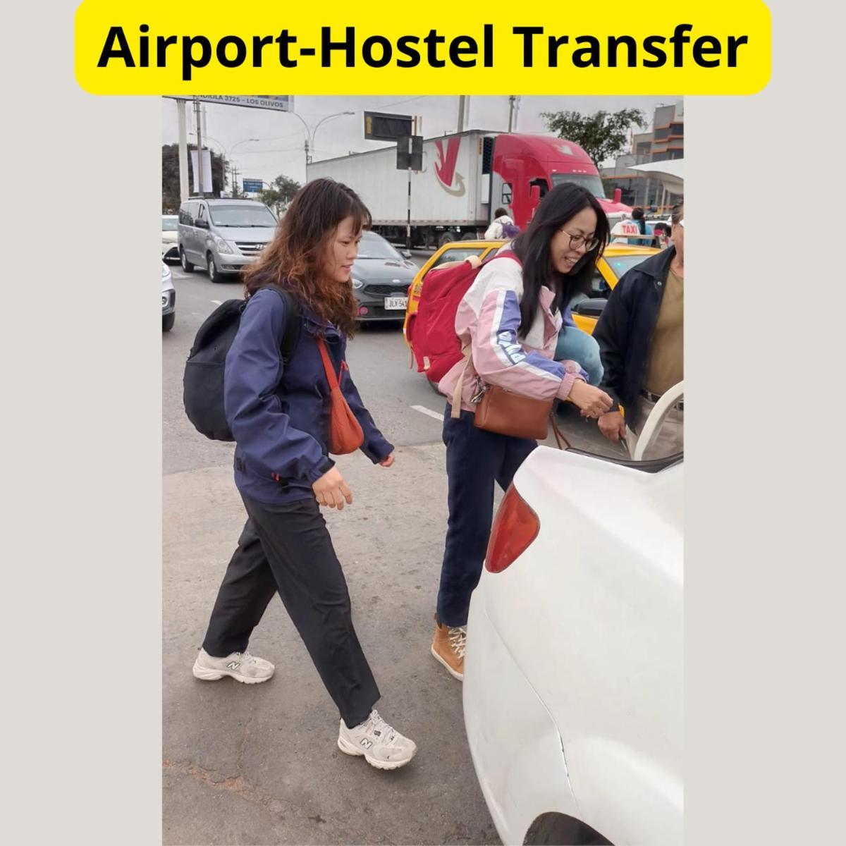Right Across From The Airport - Free Shuttle - A Y J Familia Leilighet Lima Eksteriør bilde